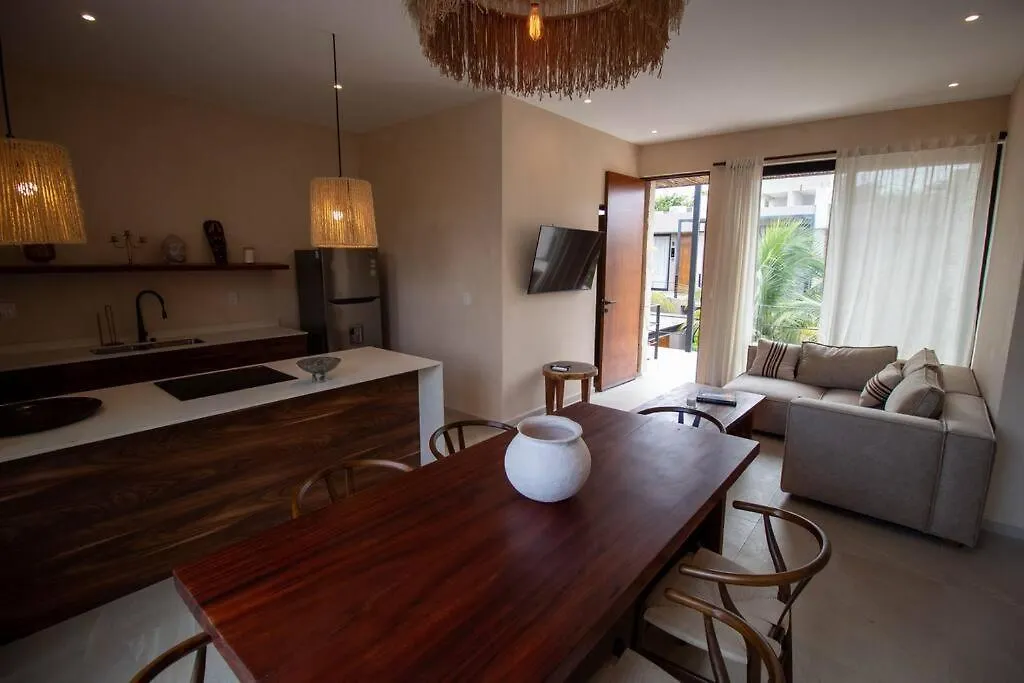 Jungle Boheme Cozy Condo - 2 Br Tulum Apartment
